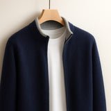 Elegant Men's Soft Knit Cardigan