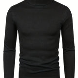 Elegant Men's Turtleneck Sweater