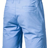 Elegant Men's Cotton Shorts