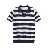 Ronald Men's Striped Polo Shirt