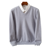 Elegant Men's V-Neck Sweater