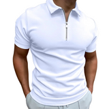 Men's Zip Polo Shirt