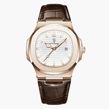 Kenneth Leather Strap Watch