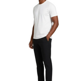Men's White Slim Fit T-Shirt