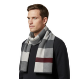 Ross Classic Men's Plaid Scarf
