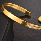 Ronald Cable Cuff Bracelet