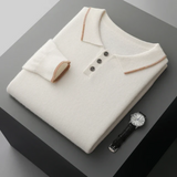Clayton Men's Polo Collar Sweater