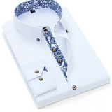 Classic Men's Cotton Collared Shirt
