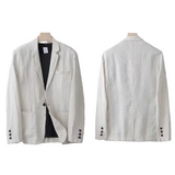 Allan Men's Elegant Linen-Blend Set