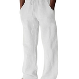 Men's Lightweight Slim Fit Linen Pants