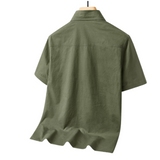 Men's Short Sleeve Cotton Shirt