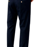 Men's Cotton Stretch Pants – Navy