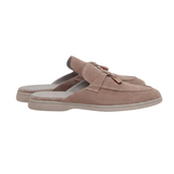 Mediterranean Men's Suede Mules – Beige