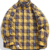 Men's Vintage-Style Quilted Cotton Jacket