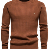 Men's Mesh Texture Sweater