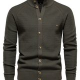 Premium Men's Cotton Cardigan