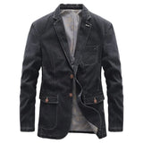 Men's Elegant Cotton Blazer