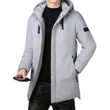 Men's Elegant Long Overcoat