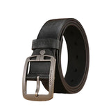 Glen Men's Belt – Genuine Cowhide, Modern Vintage Style