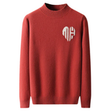 Glen Men's Heart Motif Sweater