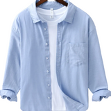 Douglas Men's Linen-Blend Shirt