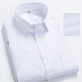 Men's Short Sleeve Business Shirt for Summer