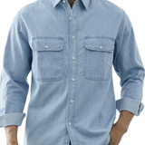Classic Men's Denim Shirt