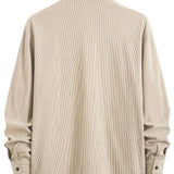 Casual Men's Corduroy Cardigan
