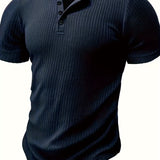Men's Elegant Patterned T-Shirt