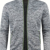 Classic Men's Button-Front Cardigan