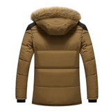 Stylish Quilted Men's Fleece Winter Jacket
