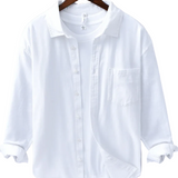 Douglas Men's Linen-Blend Shirt