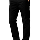 Men's Cotton Stretch Pants – Black