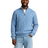 Men's Cotton Zip Sweater