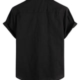 Black Men's Casual Shirt