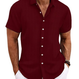 Casual Men's Short Sleeve Shirt