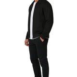Men's Micro Suede Jacket – Black