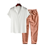 Men's Short Sleeve Summer Set