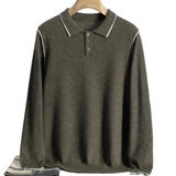 Clayton Men's Polo Collar Sweater