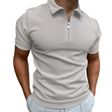 Men's Zip Polo Shirt