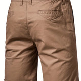 Elegant Men's Cotton Shorts