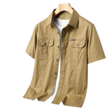 Men's Short Sleeve Cotton Shirt