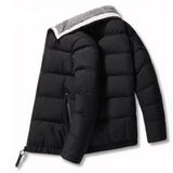 Men's Winter Jacket with Stand Collar
