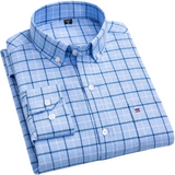 Men's Casual Check Cotton Shirt