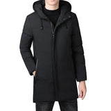 Men's Elegant Long Overcoat