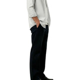Men's Linen Blend Chinos – Navy