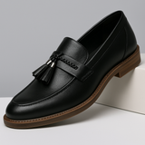 Men's Fringed Leather Loafers