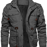 Men's Fleece-Lined Outdoor Jacket