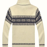 Elegant Men's Knit Cardigan