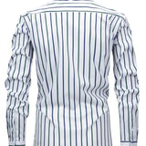 Men's Elegant Striped Shirt